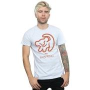 T-shirt Disney The Lion King Cave Drawing