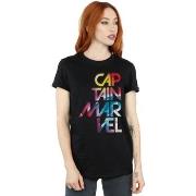 T-shirt Marvel Captain Galactic Text