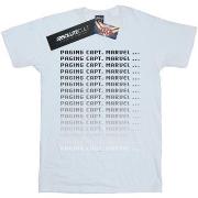 T-shirt Marvel Paging Captain