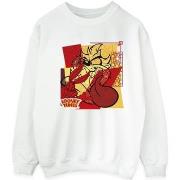 Sweat-shirt Dessins Animés Rabbit New Year