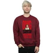 Sweat-shirt Elf OMG Santa I Know Him