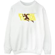 Sweat-shirt Dc Comics The Flash Lightning Dash