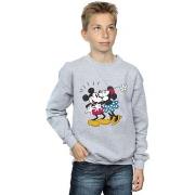 Sweat-shirt enfant Disney Mickey Mouse Mickey And Minnie Kiss