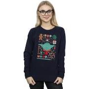 Sweat-shirt Disney Yoda Christmas