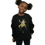 Sweat-shirt enfant Marvel Loki Silhouette