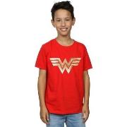 T-shirt enfant Dc Comics Wonder Woman 84 Gold Emblem