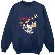 Sweat-shirt enfant Dessins Animés Girls Play Football