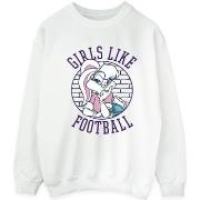 Sweat-shirt Dessins Animés Girls Like Football