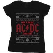 T-shirt Acdc Have A Rockin Christmas