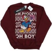 Sweat-shirt enfant Disney Donald Duck Christmas Fair Isle