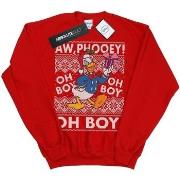 Sweat-shirt enfant Disney Donald Duck Christmas Fair Isle