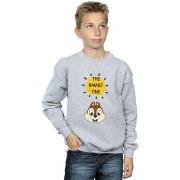 Sweat-shirt enfant Disney Chip N Dale The Smart One