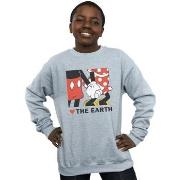 Sweat-shirt enfant Disney Mickey Mouse Heart The Earth