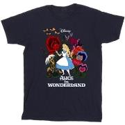 T-shirt enfant Disney Alice In Wonderland Flowers