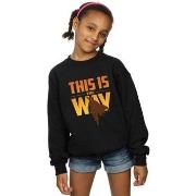 Sweat-shirt enfant Disney The Mandalorian This Is The Way