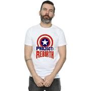 T-shirt Marvel Captain America Project Rebirth