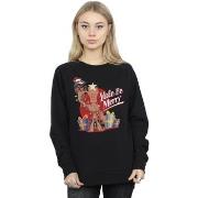 Sweat-shirt Marvel Yule Be Merry