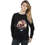 Sweat-shirt Marvel In Battle