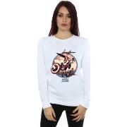 Sweat-shirt Marvel Captain America And Falcon In Battle