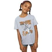 T-shirt enfant Dessins Animés Spinning Basketball