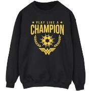 Sweat-shirt Dc Comics Wonder Woman Play Like A Champion