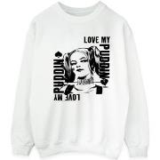 Sweat-shirt Dc Comics Suicide Squad Love Puddin