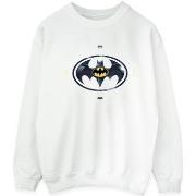 Sweat-shirt Dc Comics The Flash Batman Metal Logo