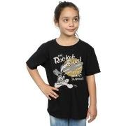 T-shirt enfant Dessins Animés Wile E Coyote Rocket Board