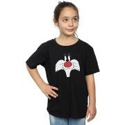 T-shirt enfant Dessins Animés Sylvester Big Face