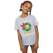 T-shirt enfant Dessins Animés Tweety Pie Christmas Fair Isle