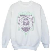 Sweat-shirt enfant Disney The Mandalorian Fierce Warrior