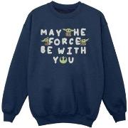 Sweat-shirt enfant Disney The Mandalorian May The Force Be With You