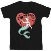 T-shirt enfant Disney The Little Mermaid Daddy