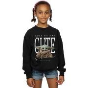 Sweat-shirt enfant Disney The Mandalorian The Cute Side