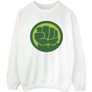 Sweat-shirt Marvel Hulk Chest Logo