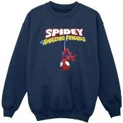 Sweat-shirt enfant Marvel Spider-Man Hanging Upside Down