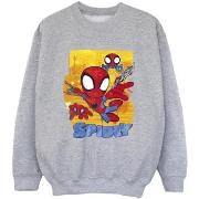 Sweat-shirt enfant Marvel Spidey And His Amazing Friends Flying