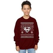 Sweat-shirt enfant Dc Originals Christmas Knit Superman