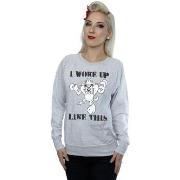 Sweat-shirt Dessins Animés Taz I Woke Up Like This