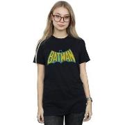 T-shirt Dc Comics Batman Crackle Logo