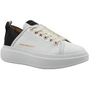 Chaussures Alexander Smith Wembley Sneaker Donna White Black WYW0493