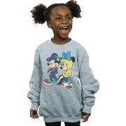 Sweat-shirt enfant Disney Mickey And Minnie Mouse Pose