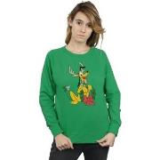 Sweat-shirt Disney Pluto Christmas Reindeer