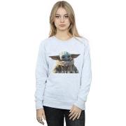 Sweat-shirt Disney The Mandalorian Keep Looking Cute