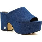 Chaussures Guess Sandalo Zoccolo Donna Blue FLJYA2DEN04