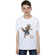 T-shirt enfant Marvel Avengers Endgame Painted Rocket