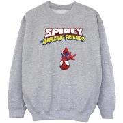 Sweat-shirt enfant Marvel Hanging Upside Down