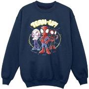 Sweat-shirt enfant Marvel Spidey And His Amazing Friends Sketch