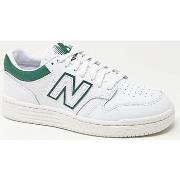 Baskets New Balance BASKET BB480 BLANC VERT