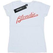 T-shirt Blondie Lines Logo